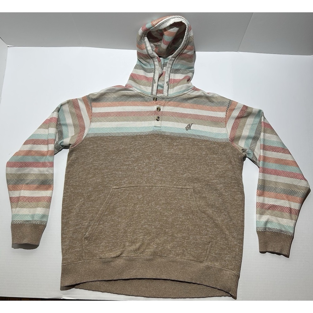 Hooey Men's Western Aztec Print Hoodie Size XL Outdoor Casual Pocket Cowboy EUC